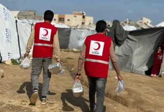 Türk Kızılay’ı Gazze’de yardım faaliyetlerini artırdı