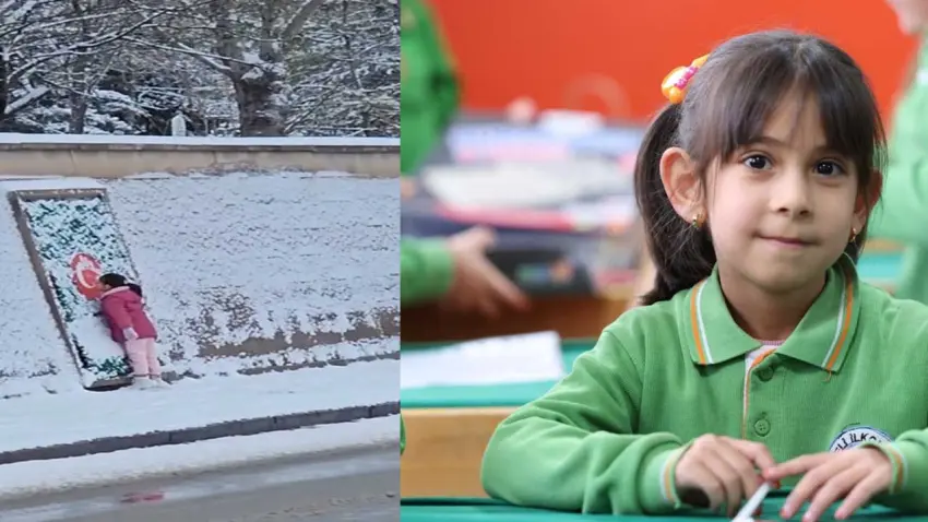 Türkiye onu bayrak sevgisiyle tanımıştı: Zeynep Ebrar karnesini aldı! haberinin görseli