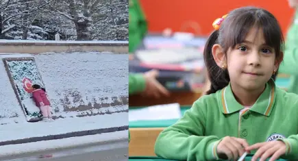 Türkiye onu bayrak sevgisiyle tanımıştı: Zeynep Ebrar karnesini aldı!