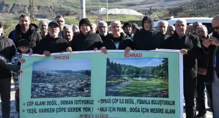 Bölge halkından Harmandalı için 'yeşil alan' çağrısı