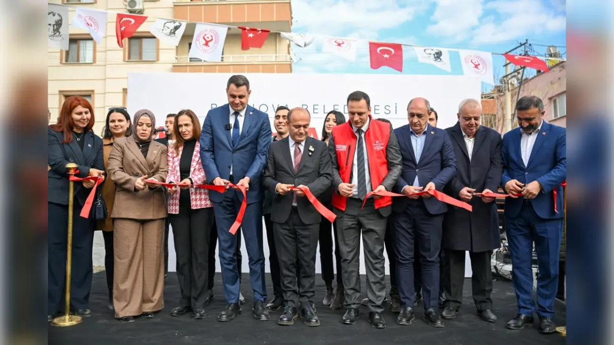 Bornova’da Kent Kasap hizmete açıldı haberinin görseli