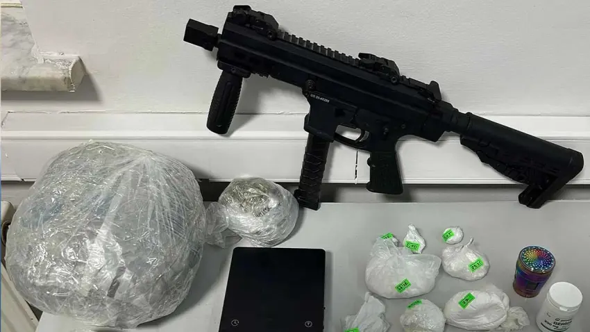 Cinayet hükümlüsü hobi bahçesindeki operasyonda yakayı ele verdi