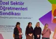 Özel Sektör Öğretmenleri Sendikası’na SES Kadın Ödülü