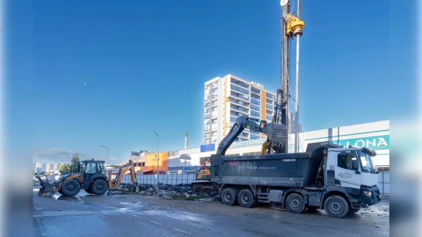 Şemikler Taşıt Üst Geçidi’nin yapımına başlandı