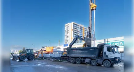 Şemikler Taşıt Üst Geçidi’nin yapımına başlandı