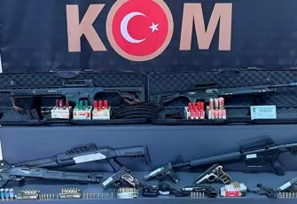 2025 yılında 110 bin ruhsatsız silah ele geçirildi