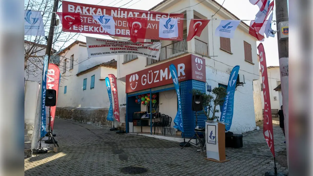 Bakkal kültürü Güzelbahçe’de yeniden hayat buldu haberinin görseli