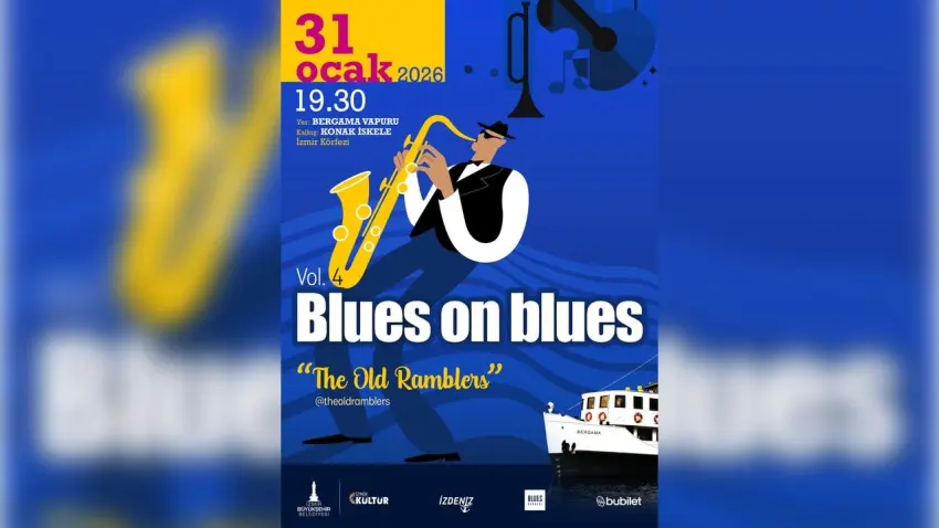 Blues tutkunları Bergama Vapuru’nda buluşacak