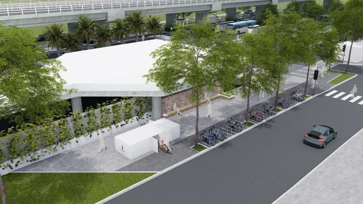 Bornova aktarma istasyonu baştan sona yenileniyor haberinin görseli