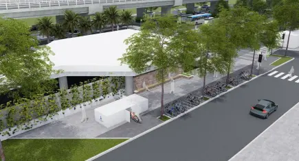 Bornova aktarma istasyonu baştan sona yenileniyor