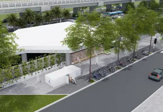 Bornova aktarma istasyonu baştan sona yenileniyor