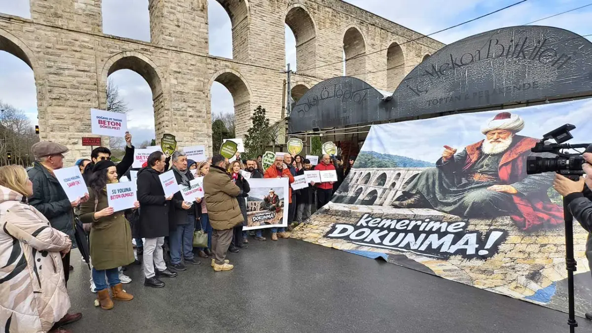 CHP’li Ösen’den tarihi su kemeri çevresindeki imar kararına tepki haberinin görseli