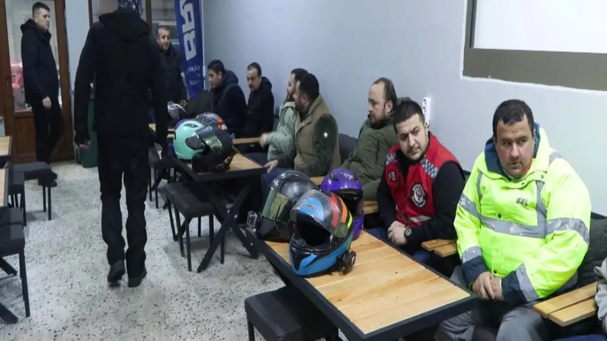 Motokuryelerden 3 günlük iş bırakma eylemi haberinin görseli