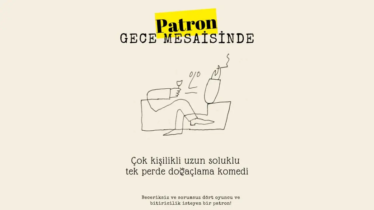 “Patron Gece Mesaisinde” sınırsız kahkaha vadediyor haberinin görseli