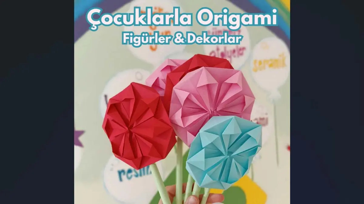 Çocuklar, Origami Atölyesi'nde buluşacak haberinin görseli