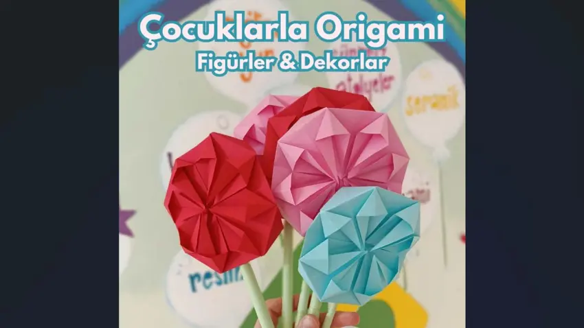 Çocuklar, Origami Atölyesi'nde buluşacak haberinin görseli