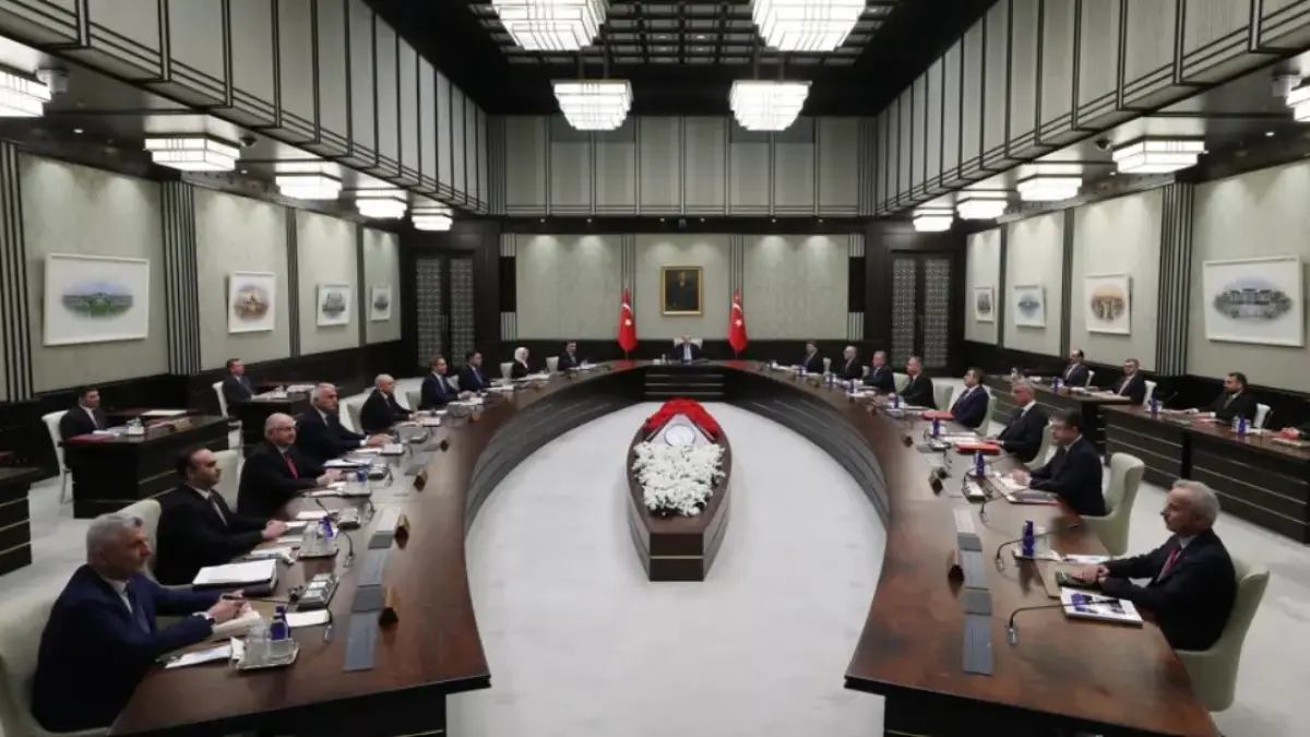 Cumhurbaşkanlığı Kabinesi toplandı  haberinin görseli