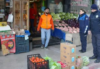 Kemalpaşa Belediyesi’nden kaldırım işgallerine yönelik kapsamlı denetim