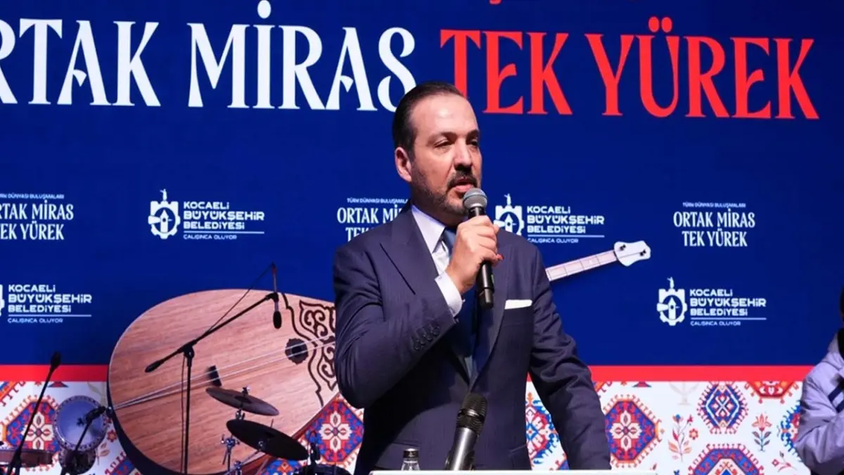 Kürşad Zorlu’dan Kocaeli’de "Türk Dünyası" mesajı: Kaderimiz ortaktır haberinin görseli