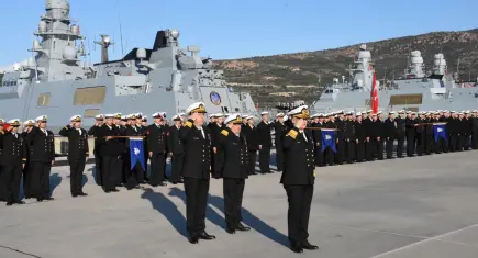 Anadolu Türk Deniz Görev Kuvveti NATO görevi için uğurlandı