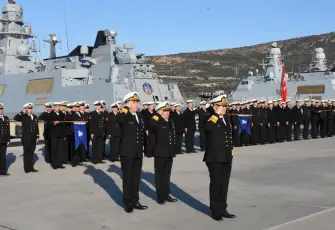 Anadolu Türk Deniz Görev Kuvveti NATO görevi için uğurlandı