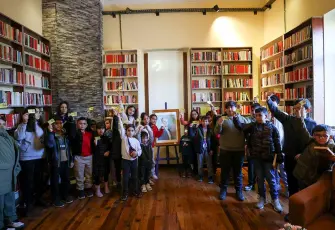 Başkan Duman: Bucalı çocuklar kütüphane kokusunu bilsin