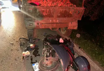İzmir haber: Ödemiş’te motosiklet traktöre çarptı, 1 kişi ağır yaralandı