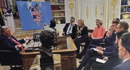 Trump’tan skandal paylaşım: Kanada, Venezuela ve Grönland'ı ABD'nin toprağı olarak gösterdi