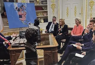 Trump’tan skandal paylaşım: Kanada, Venezuela ve Grönland'ı ABD'nin toprağı olarak gösterdi