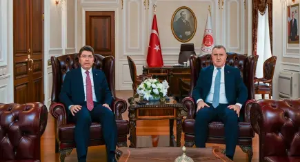 Bakan Tunç ve Bakan Bak bir araya geldi