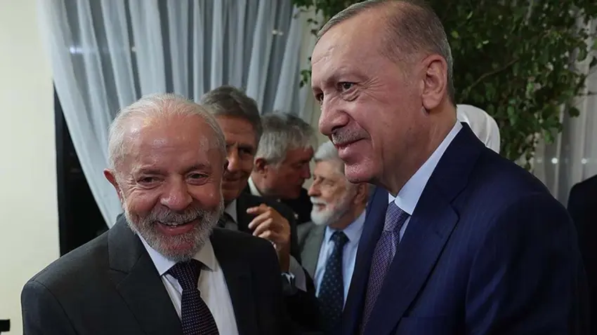 Cumhurbaşkanı Erdoğan, Brezilya Devlet Başkanı Lula da Silva ile telefonda görüştü haberinin görseli