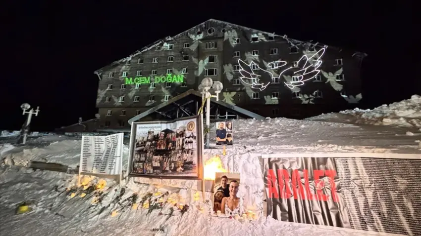 Kartalkaya faciasının üzerinden bir yıl geçti: Grand Kartal Otel yangınında kaybedilen 78 can anıldı  haberinin görseli