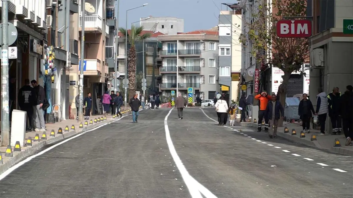 Şehit General Temel Cingöz Caddesi artık daha konforlu haberinin görseli