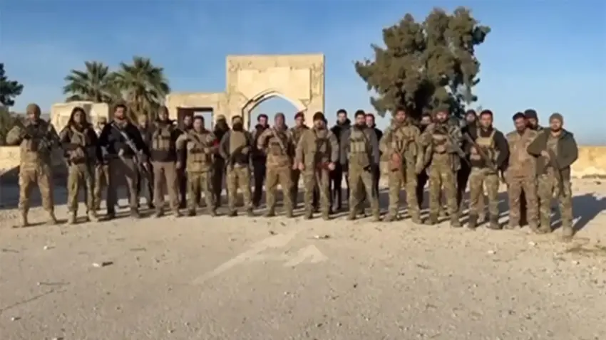 Süleyman Şah Türbesi terörden temizlendi: Bu Topraklar Türk yurdu kalacaktır! haberinin görseli