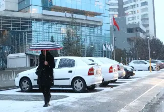 Ankara’da kar yağışı etkili oldu