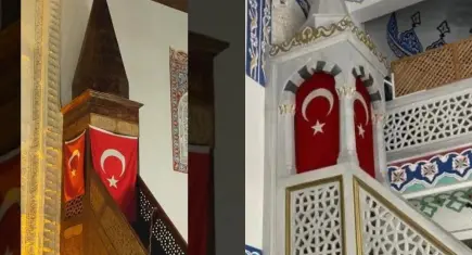 Cuma hutbeleri için dikkat çeken çağrı: Minberlere Türk bayrağı asılsın