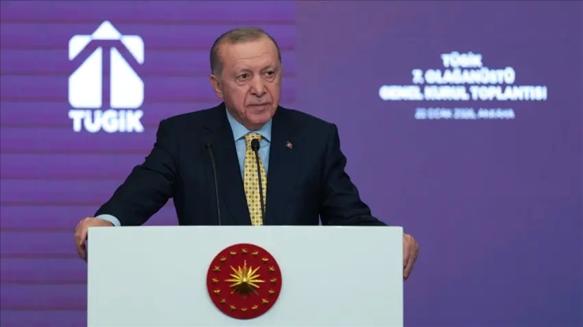 Cumhurbaşkanı Erdoğan: Yeniden dünya düzeninde kutupbaşlarından biri Türkiye olacak haberinin görseli