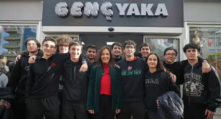 Genç Yaka, gençlerin buluşma noktası oldu