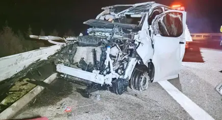 İstanbul-İzmir otoyolunda zırhlı araç takla attı: 11 kilogram altın sır oldu!