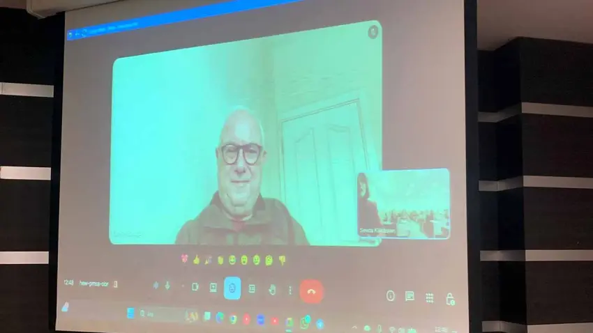 Narlıdere’de edebiyat tutkunları Osman Balcıgil ile buluştu