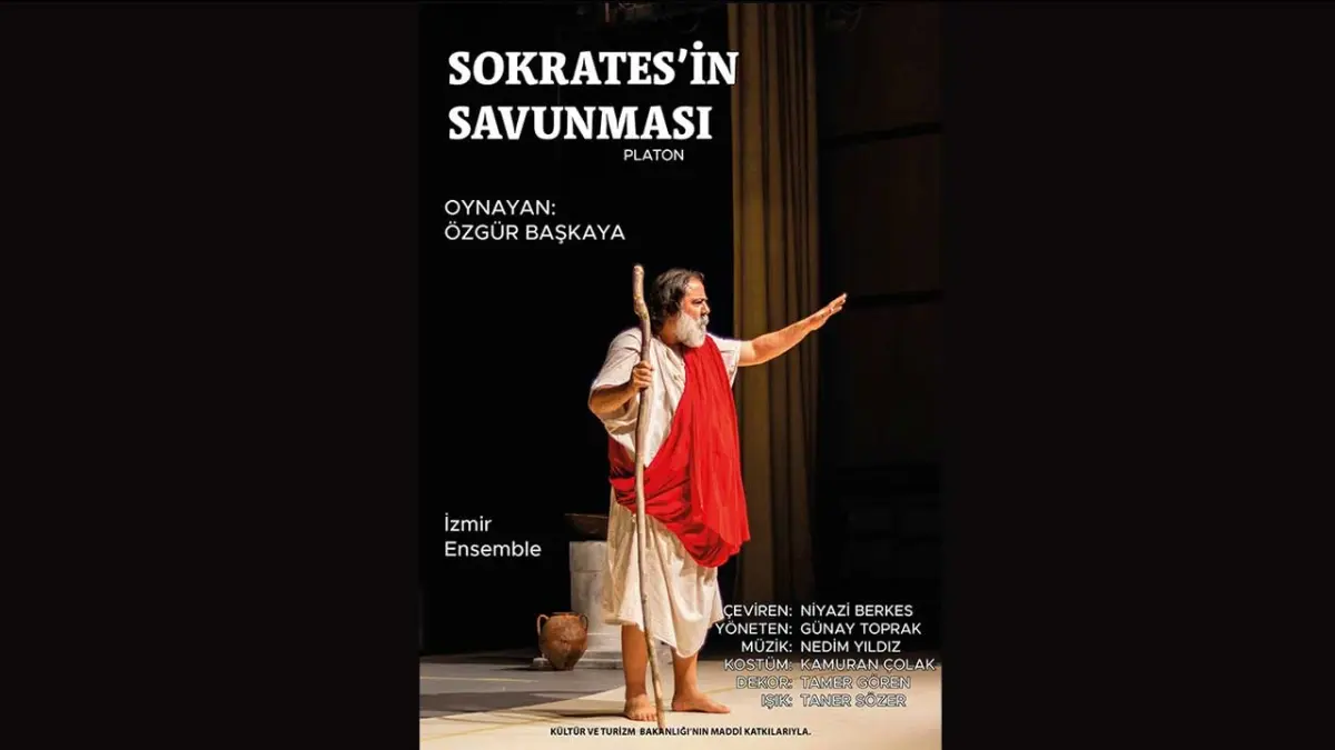 Sokrates’in Savunması, İzmir’de sahneleniyor haberinin görseli