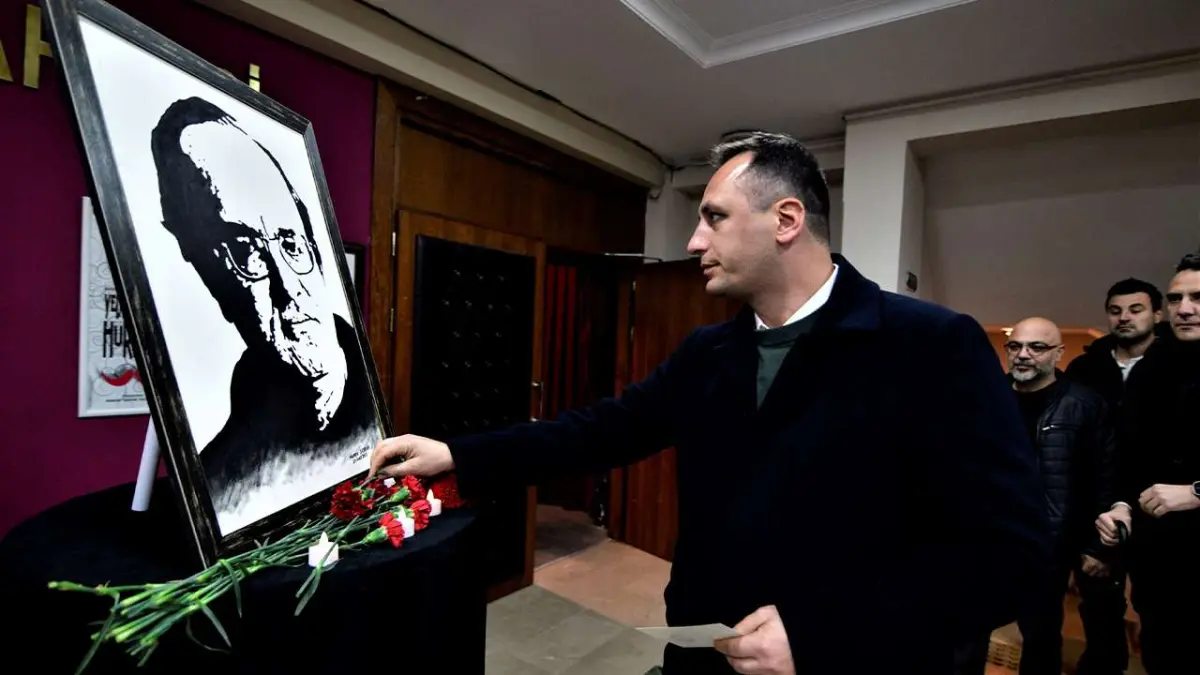 Bornova’da Uğur Mumcu ölümünün 33. yılında anıldı haberinin görseli