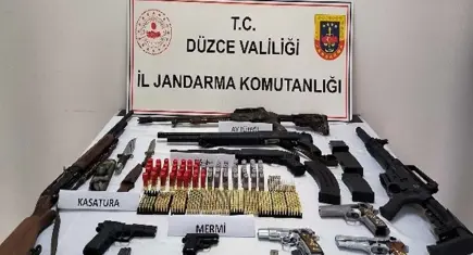 Sosyal medyada silah paylaşanlara jandarma darbesi