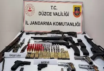 Sosyal medyada silah paylaşanlara jandarma darbesi