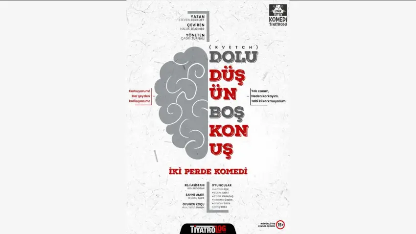 Dolu Düşün Boş Konuş, filtresiz gerçekleri sahneye taşıyor haberinin görseli