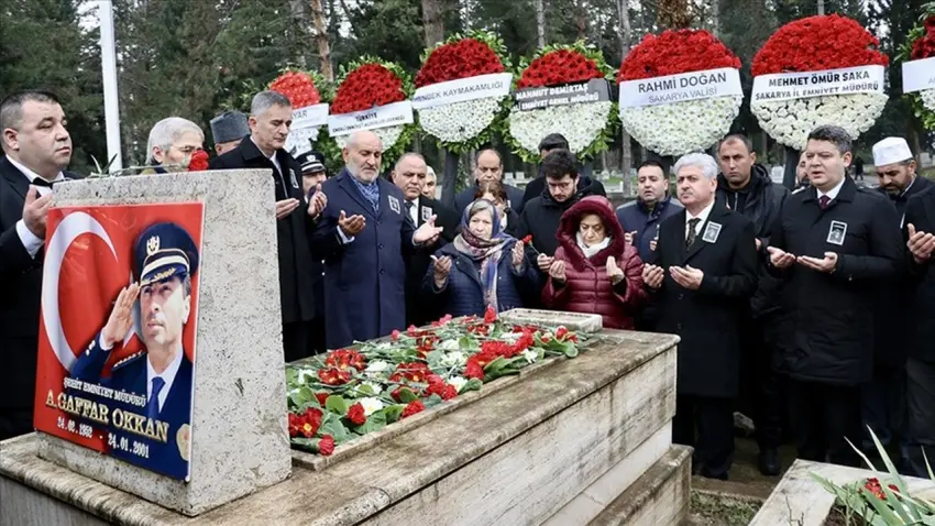 Şehit Emniyet Müdürü Ali Gaffar Okkan şehadetinin 25. yılında anıldı haberinin görseli