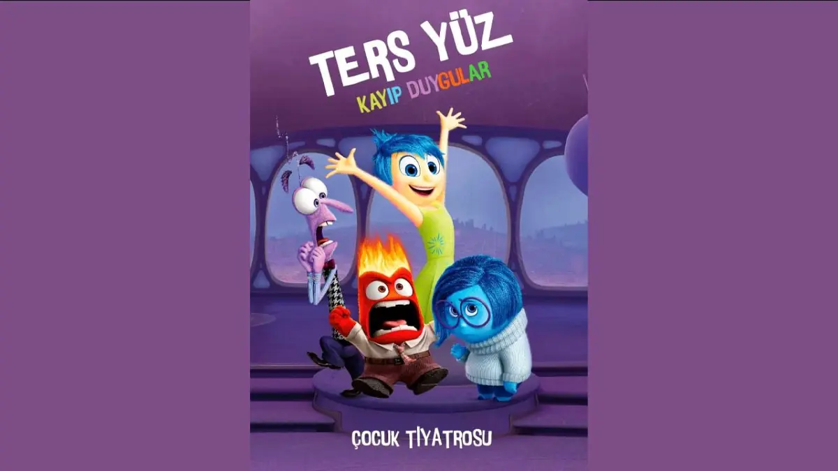 Ters Yüz: Kayıp Duygular çocuklar için sahnede haberinin görseli