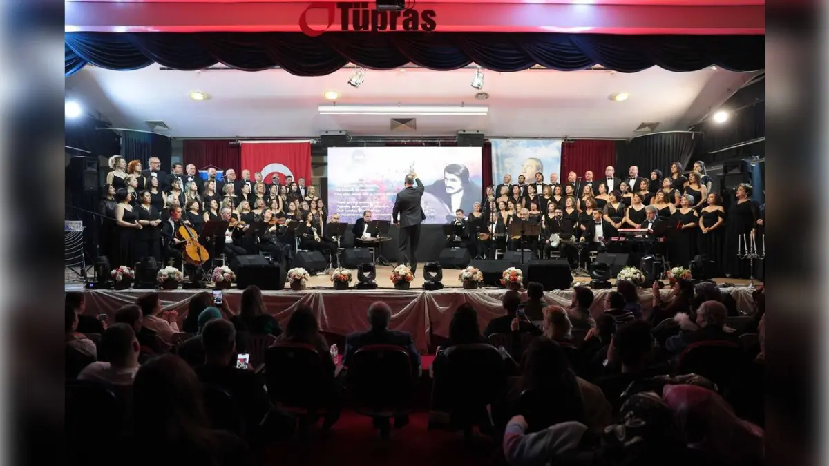 Aliağa’da Türk Sanat Müziği gecesi: ASEV TSM Korosu’ndan kış konseri haberinin görseli