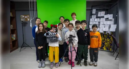 Bornova’da çocuklar için ücretsiz film atölyesi