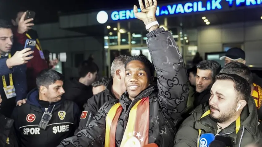 Galatasaray’ın yeni transferi Yaser Asprilla, İstanbul'da haberinin görseli